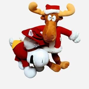 Vintage rocky and bullwinkle large